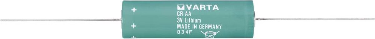 Varta CR AA CD Speciale batterij CR AA CD Axiaal soldeerpin Lithium 3 V 2000 mAh 1 stuk(s)