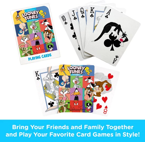 Thumbnail van een extra afbeelding van het spel LOONEY TUNES - Take Over - Playing Cards