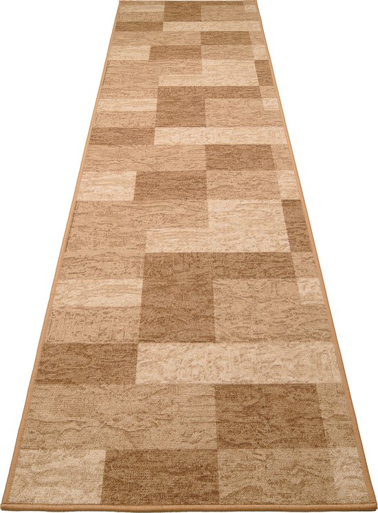 Tapiso Anti-Slip Caoutchouc Caoutchouc Tapis Tapis Beige Tapis Taille- 80x1050