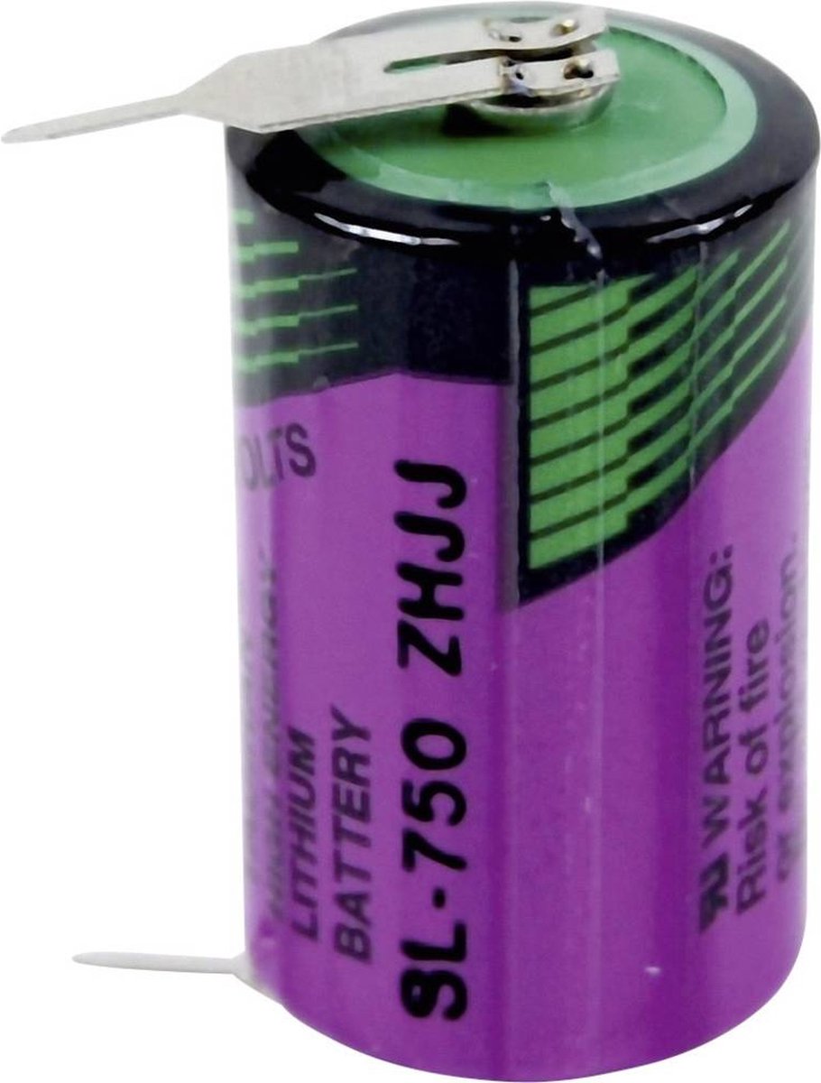 Tadiran Batteries SL 750 PR Speciale batterij 1/2 AA U-soldeerpinnen Lithium 3.6 V 1100 mAh 1 stuk(s)