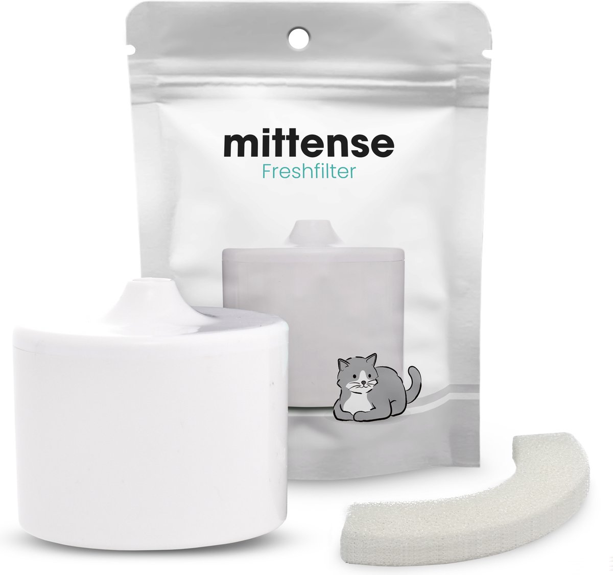 Mittense Freshfilter - Filter voor drinkfontein - 2 maanden houdbaar
