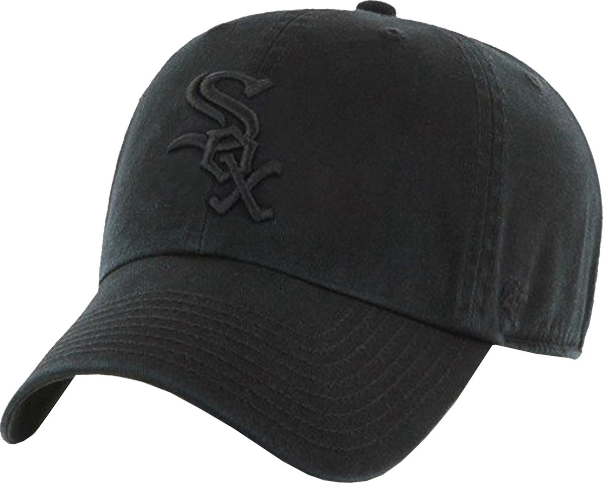 47 Brand MLB Chicago White Sox Cap B-RGW06GWSNL-BKB, Mannen, Zwart, Pet, maat: One size