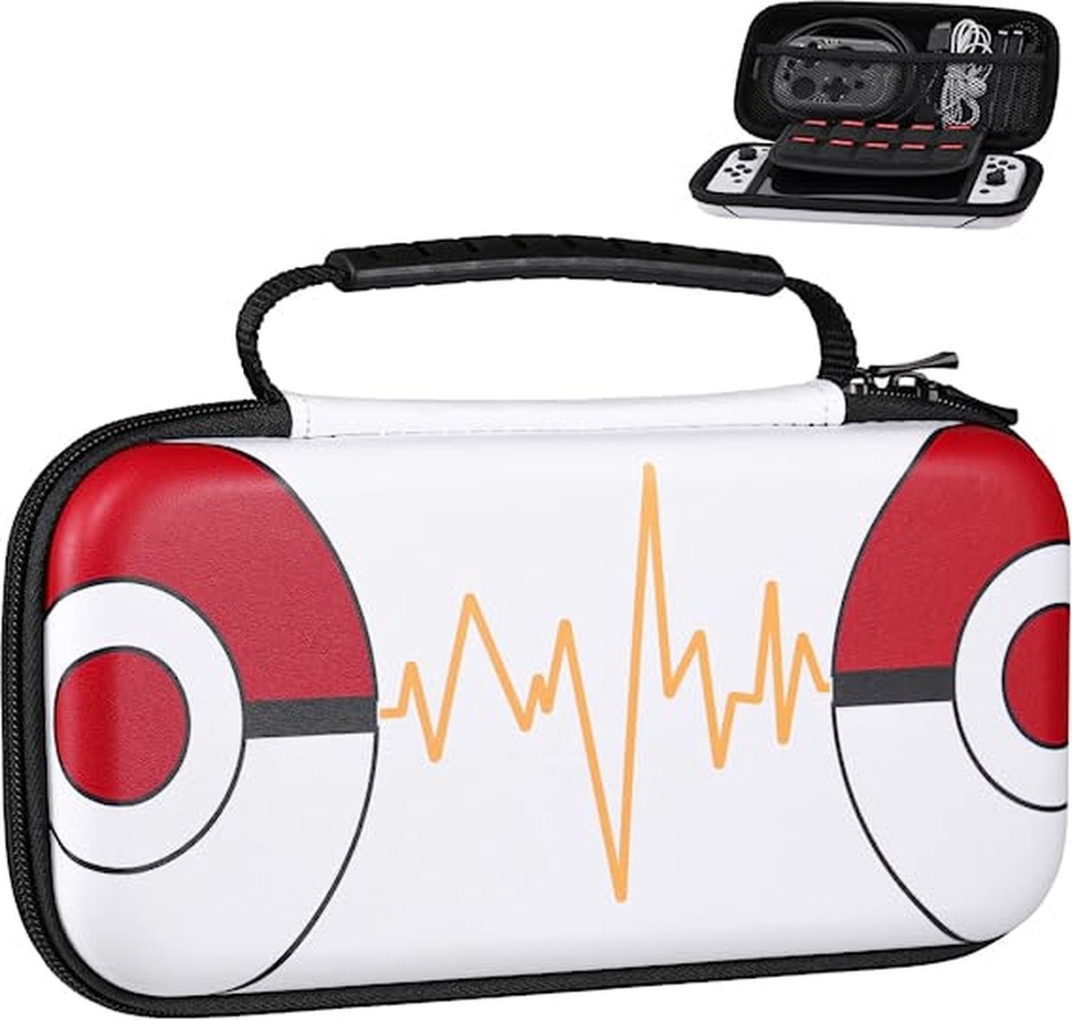 Acheter Nouvelle mallette de transport EVA pour Nintendo Switch OLED, étui  de protection, sac de rangement, housse pour Console OLED, pochette  Portable de voyage