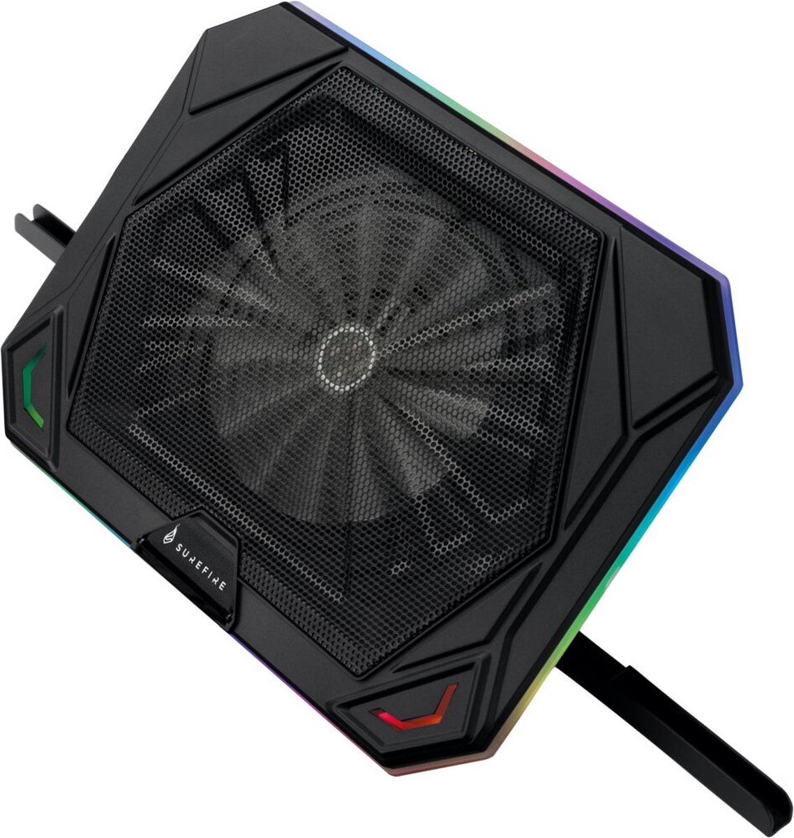 SureFire Bora X1 laptop cooling pad 43,2 cm (17") 750 RPM Zwart