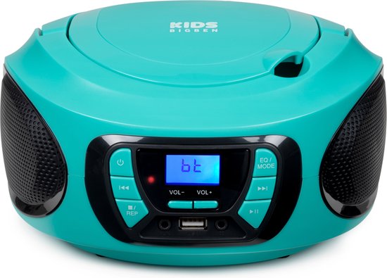 Bigben CD62 - Radio CD Speler voor Kinderen - Bluetooth/USB