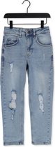 HOUNd Wide Jeans Jeans Jongens - Broek - Blauw - Maat 140