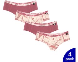 O'Neill - 4-Pack - Organische Hipster - Duurzaam Tussenlengte - Dames - multi - S - 801782
