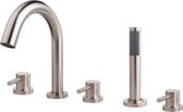 Set de finition Sanifun Dario Brushed Steel