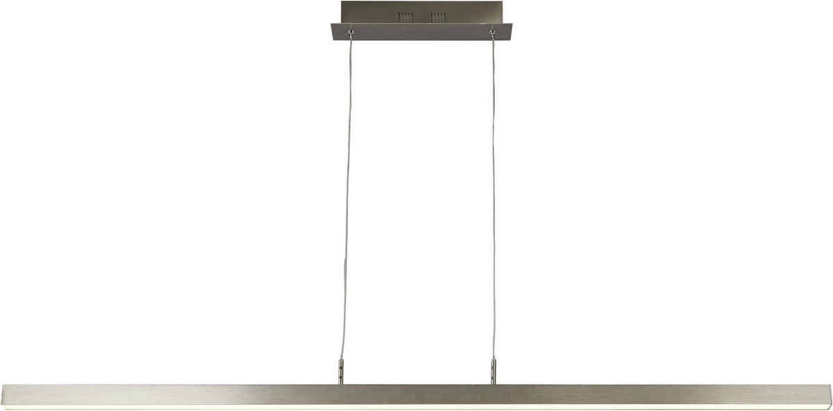 Landelijke Hanglamp - Bussandri Exclusive - Metaal - Landelijk - LED - L: 118.5cm - Voor Binnen - Woonkamer - Eetkamer - ZilverFee