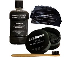 Tandenbleekset met 14 Whitening strips - Tanden bleken - Tandenbleekset - Tandenblekers - Witte Tandenbleekstrips