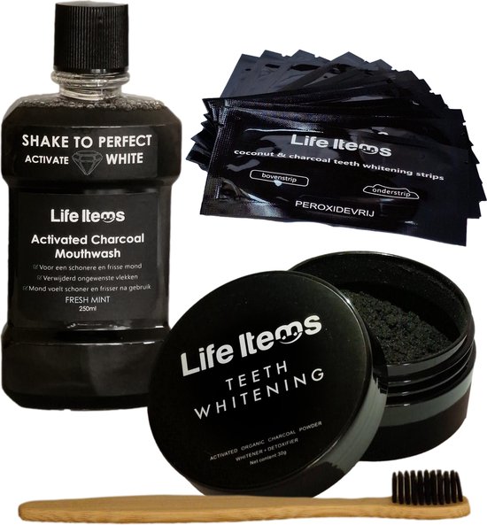 Life Items Tandenbleekset inclusief Whitening Strips