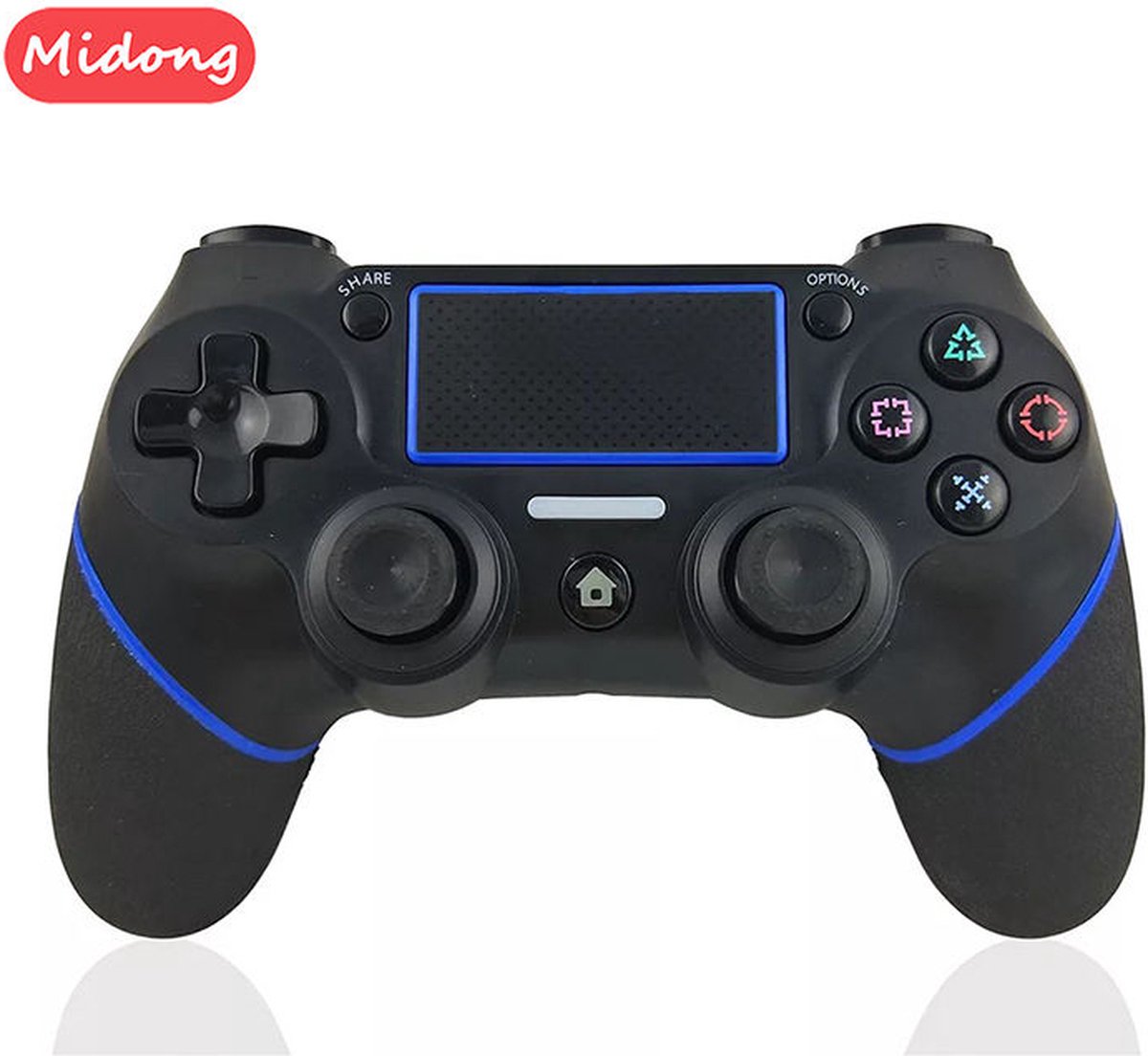 Bluetooth Wireless Dualshock 4 Controller - Geschikt voor Playstation 4 - PS4 Slim-PS4 Pro-PC-Windows-IOS-Android