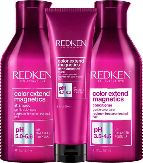 Redken - Color Extend Magnetic de Luxe Set - 300 + 300 + 250ml | bol