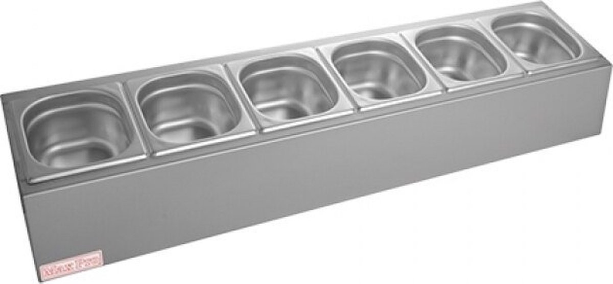 Garneerunit 6XGN1/6-150Mm - MaxPro 921090 - Horeca & Professioneel