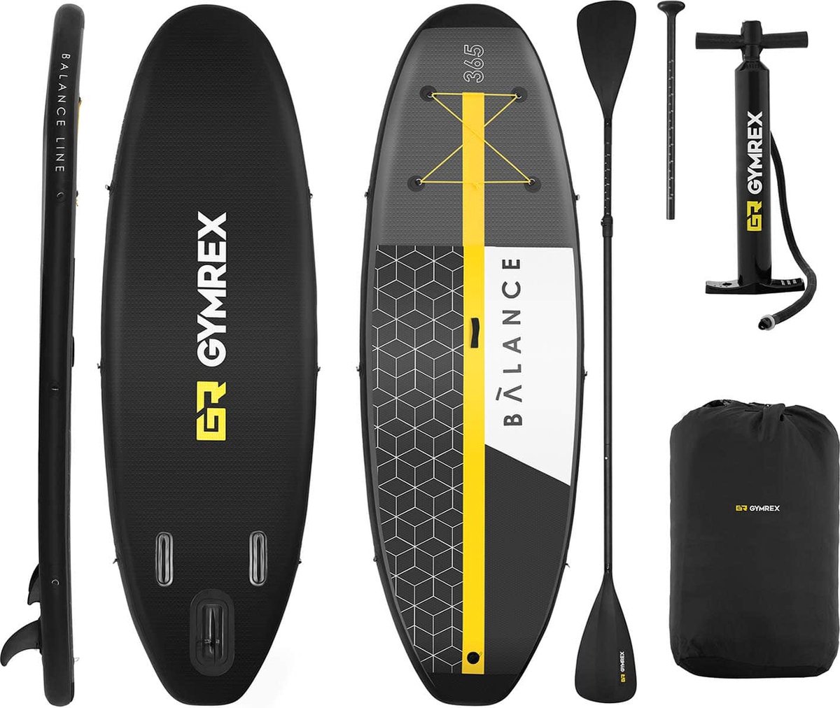 Gymrex Stand Up Paddle Board set 230 kg 365 x 110 x 15 cm