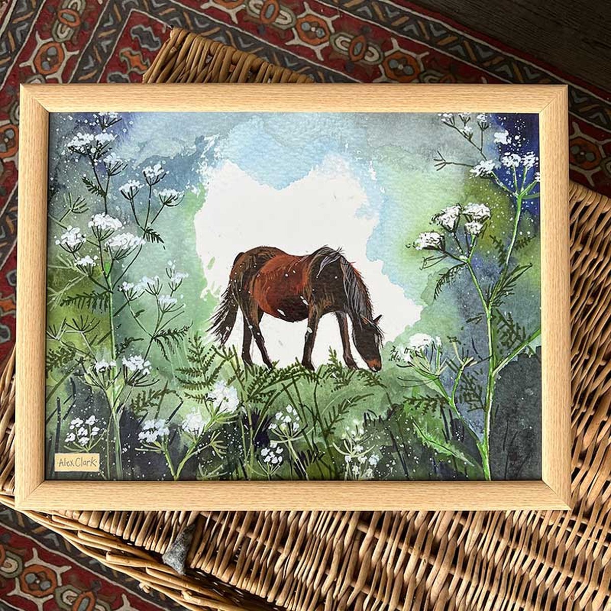 Alex Clark Schootkussen Paard ~ Horse & Parsley
