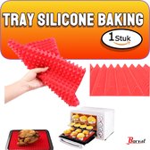 Borvat® | Baking mat Pyramid  - Baking tray Non-stick - tray Silicone Baking  - Mat Baking - Mat Oven - Liner Baking - Tray Kitchen -  Barbecue Baking Tools