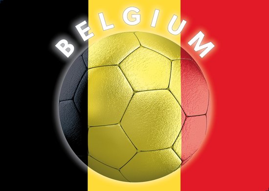 Papieren Placemats Onderleggers "België WK Voetbal Belgium" 50 stuks  (30x42cm) | bol