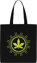Cannabis Totebag - Medical Leaf - Boodschappen Tas - Wiet Weed Marijuana Olie Grinder Zaad 420