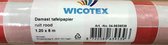 Wicotex-Tafelpapier op rol Damastpapier 120cm x 8mtr. Ruit rood