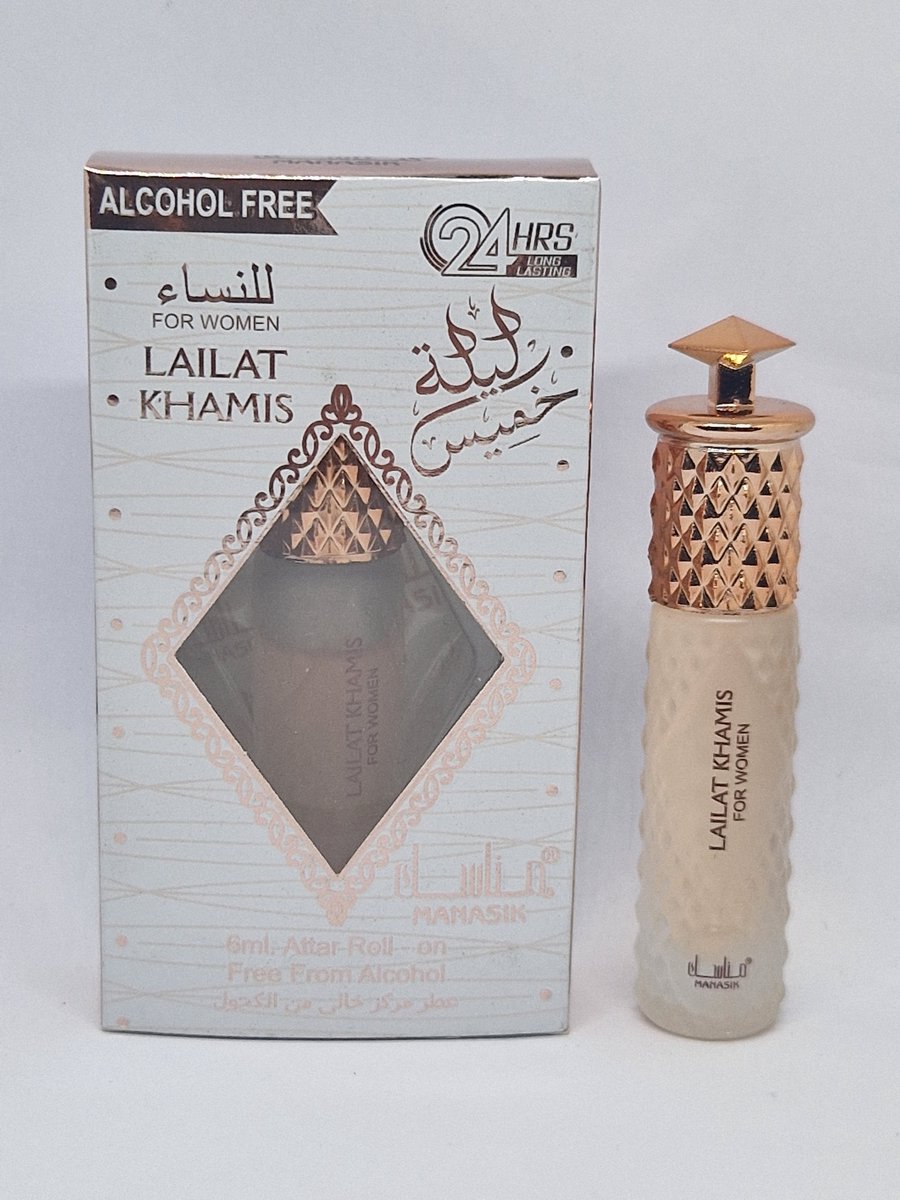 Lailat Khamis Women - 6ml roll on - Manasik - Alcohol Free
