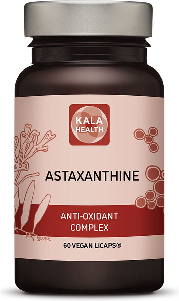 Goedkoopste Astaxanthine - 60 Capsules - Premium Astaxanthine (AstaReal®) | Krachtige Antioxidant Formule - Weerstand - Kala Health