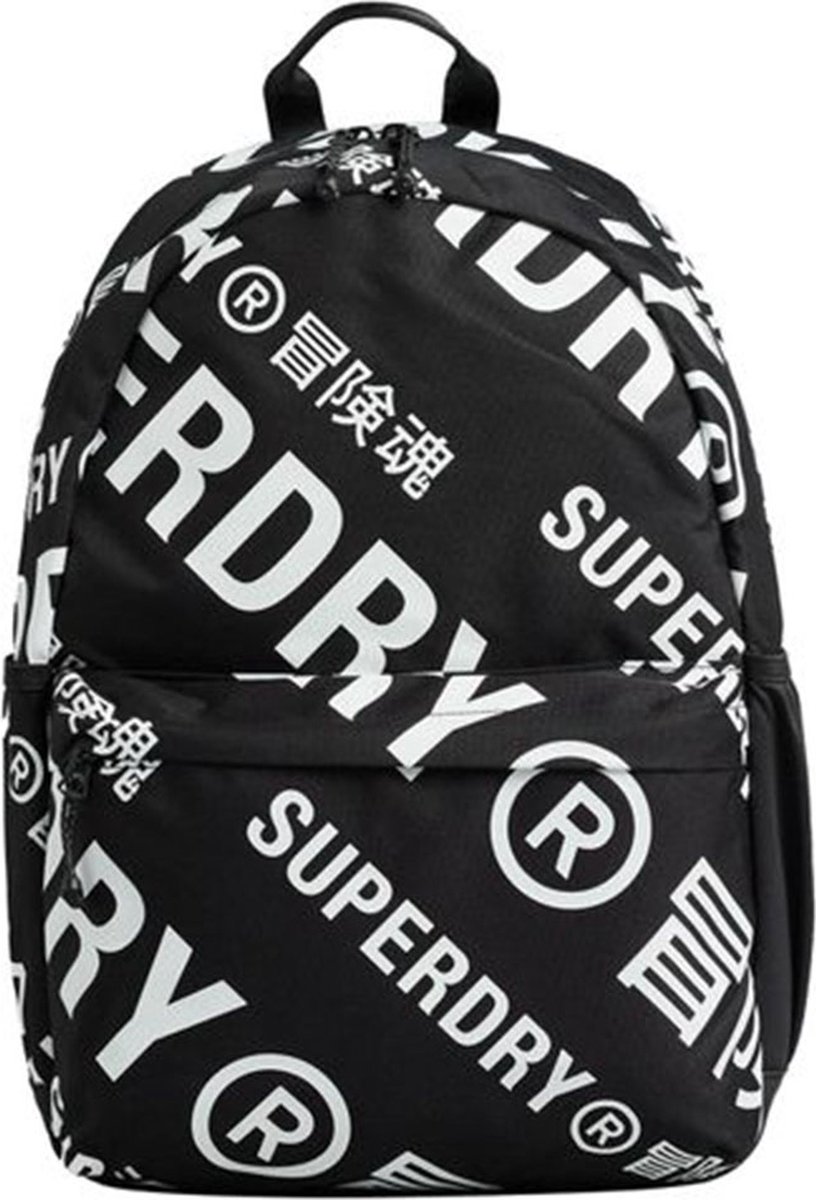 Superdry Montana Code Essential Backpack Black Optic