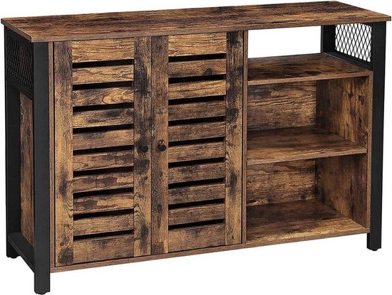 MIRA Home - Dressoir - Kast - Vintage - Hout - ‎114x33x75.1cm