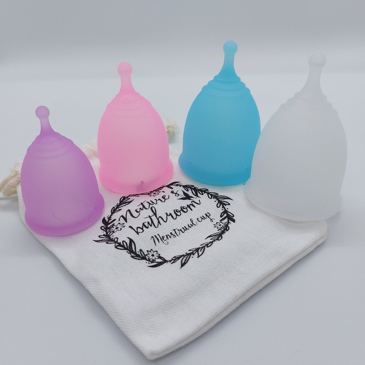 Goedkoopste Nature's Bathroom - Menstruatie cup incl. serilisator - Maat L