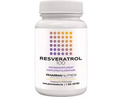 RESVERATROL FORTE 60 v-caps Pharmanutrics - Huid - Bloedsomloop - Antioxydant - Natuurlijk - Wijnstokken