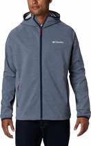 Columbia Heather Canyon™ Jacket Jas - Soft Shell Jas voor Heren - Outdoorjas - Blauw - Maat S
