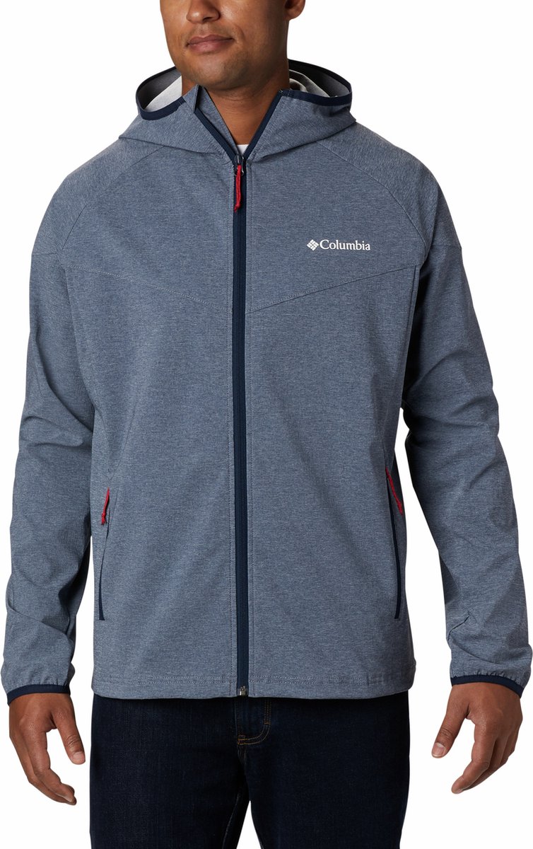 Columbia Heather Canyon™ Jacket Jas Soft Shell Jas voor Heren Outdoorjas Blauw