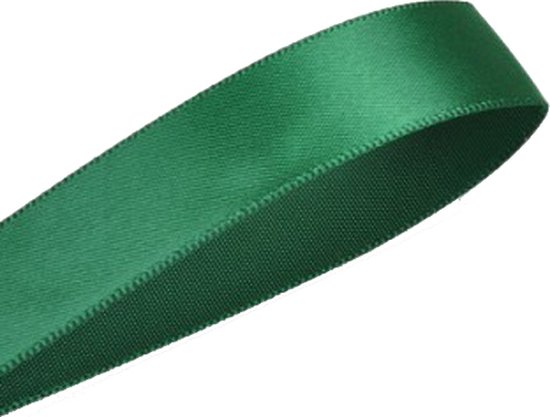 Satijn lint 25 mm donker blauw 6 meter - alles voor bedankjes