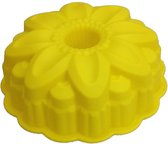 GMMH Originele siliconen bakvorm bloem cakevorm cakevorm broodbakvorm fruitbodemvorm (geel)