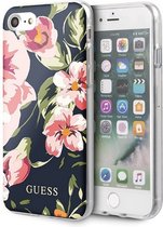 Guess Shiny Flower Back Case - Geschikt voor Apple iPhone 7/8/SE (2020) - Design N.3