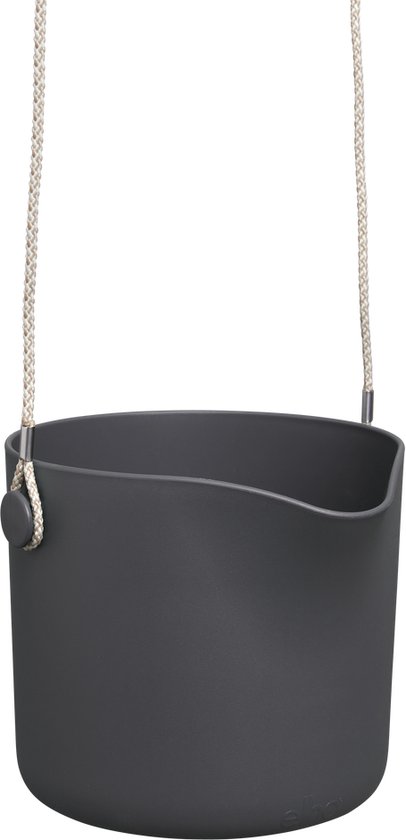 Vaso Per Interni Elho B.for Soft Round 18 - Verde Foglia - 18,3 X 16,7 Cm - Plastica Riciclata Con Garanzia 3 Anni