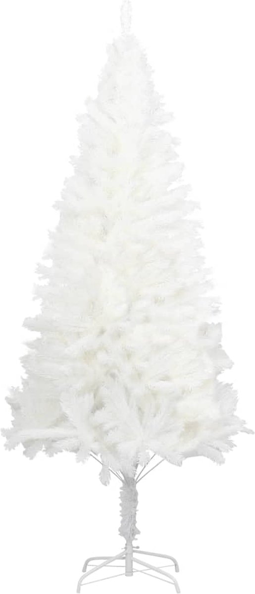 Prolenta Premium - Kunstkerstboom met levensechte naalden 210 cm wit