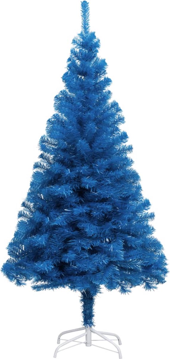 Prolenta Premium - Kunstkerstboom met standaard 150 cm PVC blauw