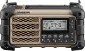 Bol.com Sangean MMR-99 Desert Tan FM/AM noodradio - Met zonnepaneel dynamo en zaklamp aanbieding