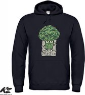 Klere-Zooi - Broccoli - Hoodie - 4XL