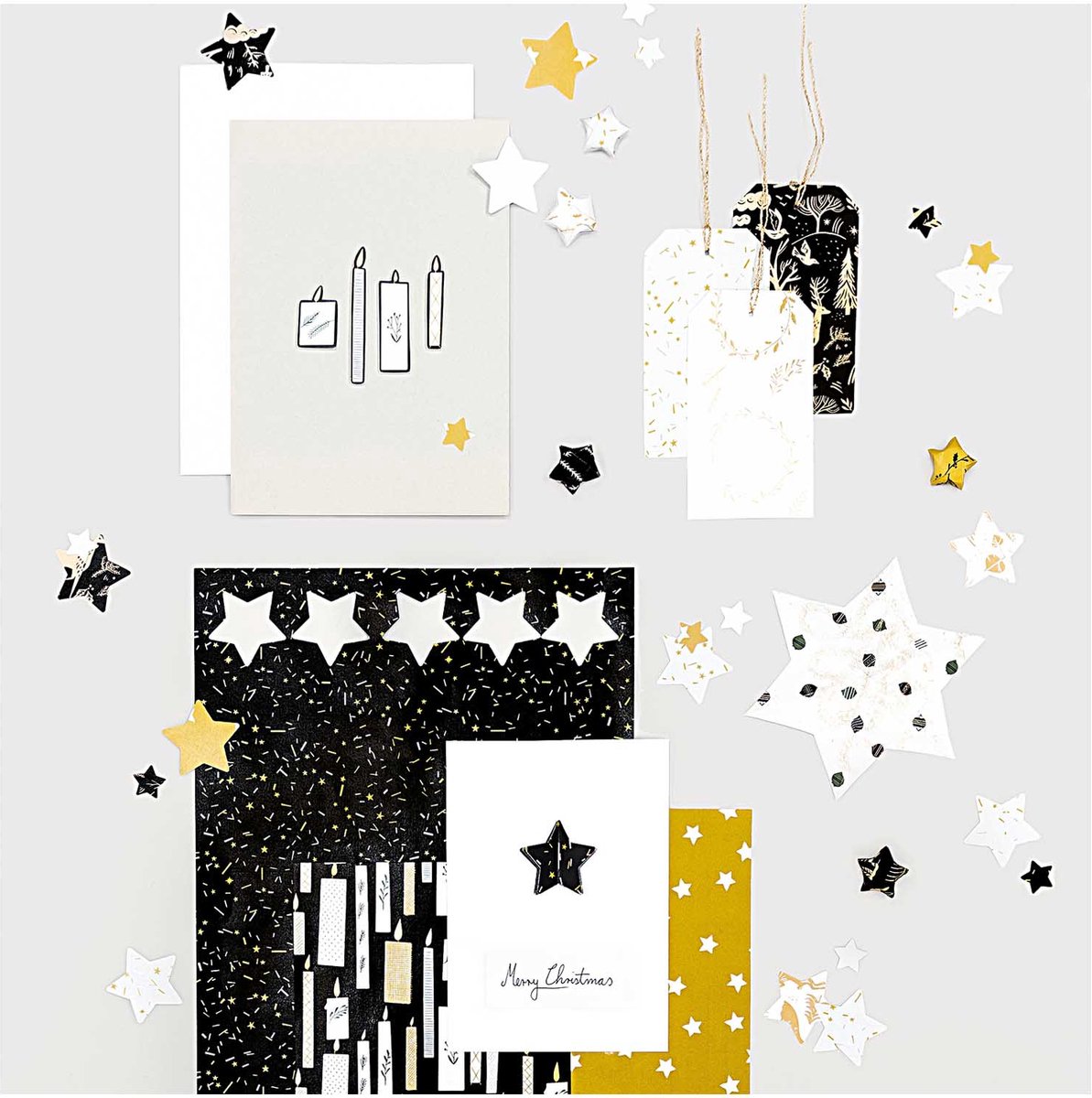 Papierblok 30 Vel Knutselpapier Nostalgic Christmas A4 Kerst Knutsel