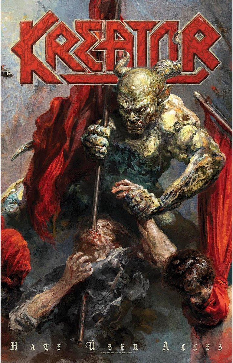 Kreator - Hate Uber Alles - Textiel postervlag