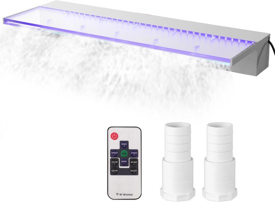 Zwembad waterval fontein met led - Zwembaden
