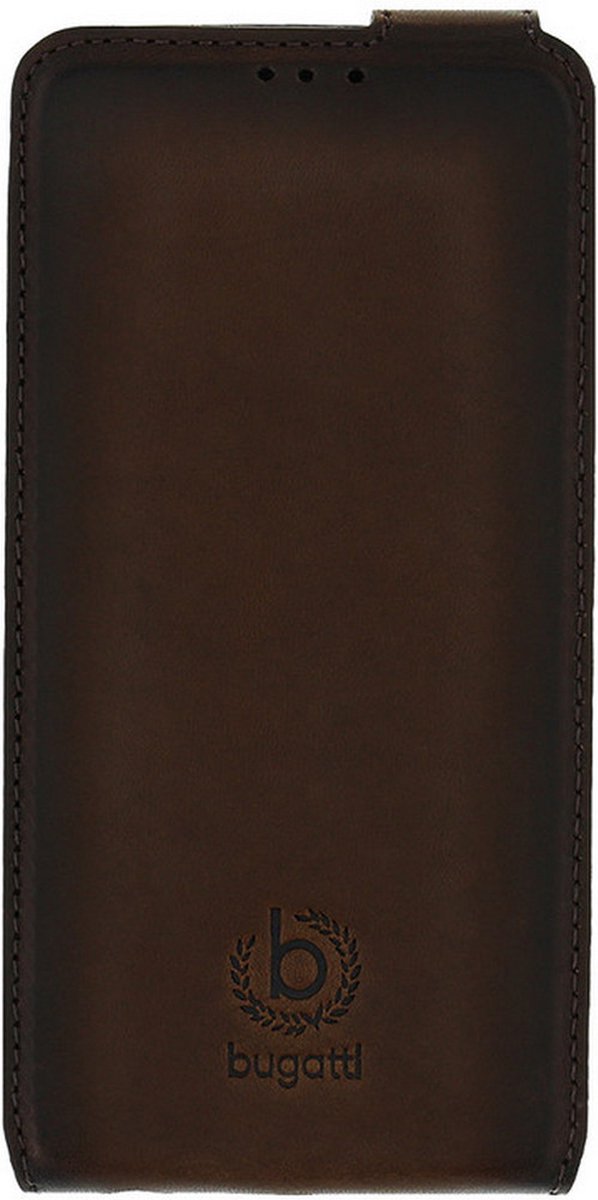 Bugatti FlipCase Amsterdam - Geschikt voor Samsung Galaxy S6 - Bruin