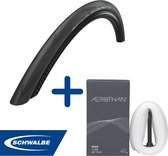 Pneu vélo - Schwalbe - Chambre à air & chambre à air - Lugano II & SV20E - 28 pouces x 0,90 - 1,10 - 60 mm