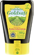 Grafschafter Goldsaft in een dispenser Rijnlandse suikerbietensiroop 8 x 500 g flessen