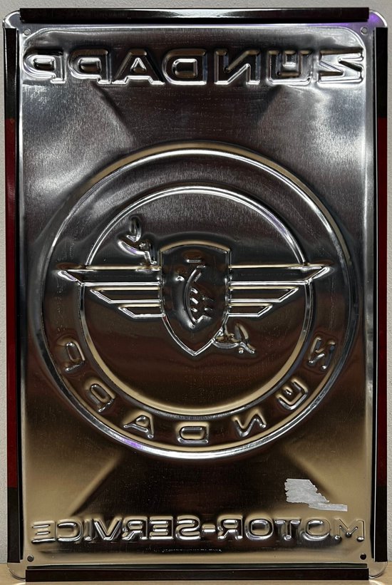 Ford mustang horse logo black metalen wandbord in reliëf 20 x 30 cm