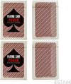 Afbeelding van het spelletje ESTARK Luxe Speelkaarten - 4 sets - Plastic Coating - Poker Kaarten - kaartspel - Spelkaarten - Spel Kaart - 4 x 56 - Gezelschapsspel - Spelen - Playing Cards - Cijfer In Alle 4 De Hoeken - 4 STUKS