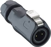 Lumberg 0250 08 Ronde connector Stekker, recht Totaal aantal polen: 8 1 stuk(s)