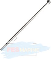 FES Marine RVS 316 vlaggenstok lengte 125cm diameter Ø22mm